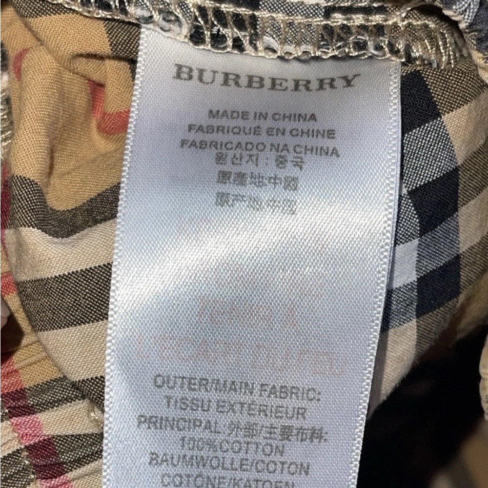 BURBERRY Kids Classic Plaid Shorts size 8Y fits Medium / Large - Picture 7 of 8